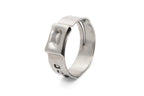 HPS 304 Stainless Steel Ear Hose Clamps Effective Range 7.3mm - 9mm 100pcs pack