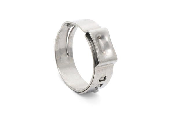 HPS 304 Stainless Steel Ear Hose Clamps, Effective Range 7.8mm - 9.5mm, 100pcs pack