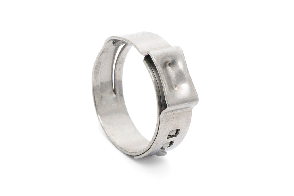 HPS 304 Stainless Steel Ear Hose Clamps, Effective Range 28.4mm - 31.6mm, 10pcs pack