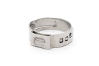 HPS 304 Stainless Steel Ear Hose Clamps, Effective Range 32.9mm - 36.1mm, 10pcs pack
