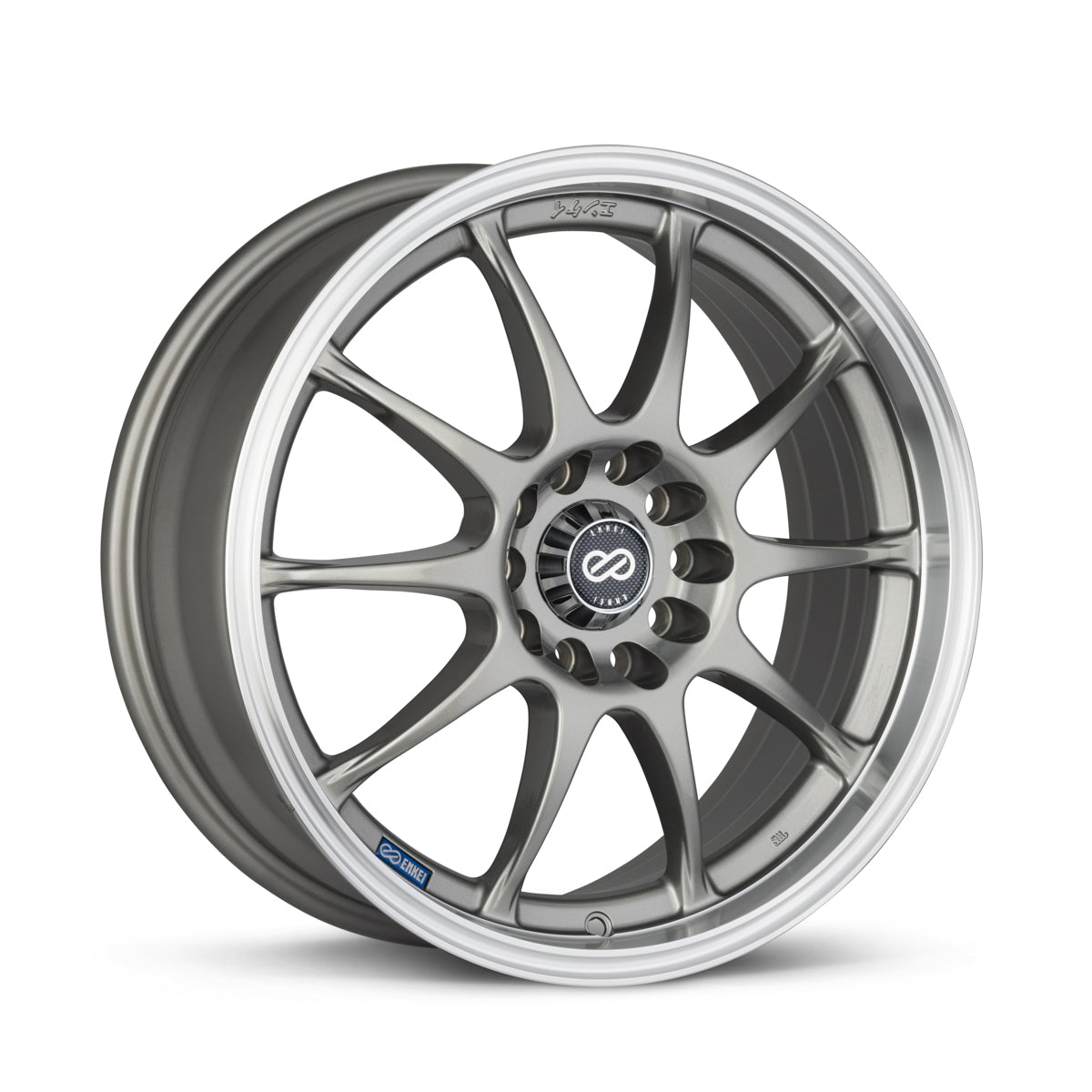 Enkei J10 | Silver with Machined Lip