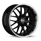 Enkei LUSSO | Black with Machined Lip
