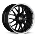 Enkei LUSSO | Black with Machined Lip