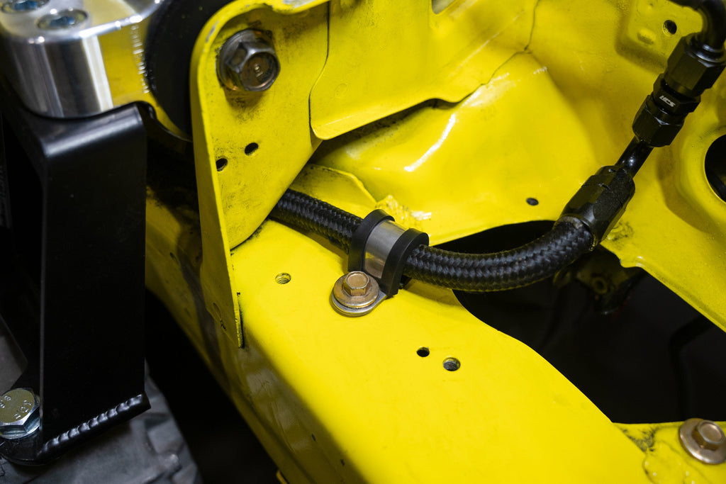 HPS 1/2" (13mm) ID Stainless Steel Cushion Loop Clamp for Tube, Wire and Hose, Black Rubber EPDM