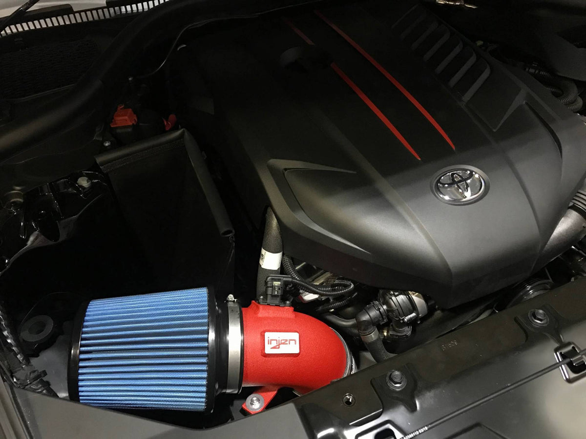 Injen SP Cold Air Intake System (Wrinkle Red) - Toyota Supra 2020-2025 / BMW Z4 2020-2025