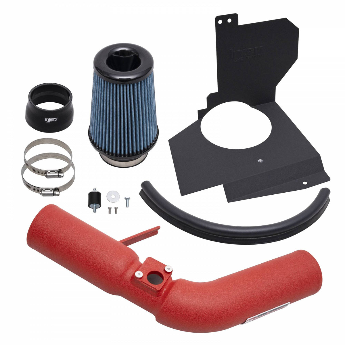 Injen SP Short Ram Air Intake System (Wrinkle Red) - Subaru WRX STI 2018-2021