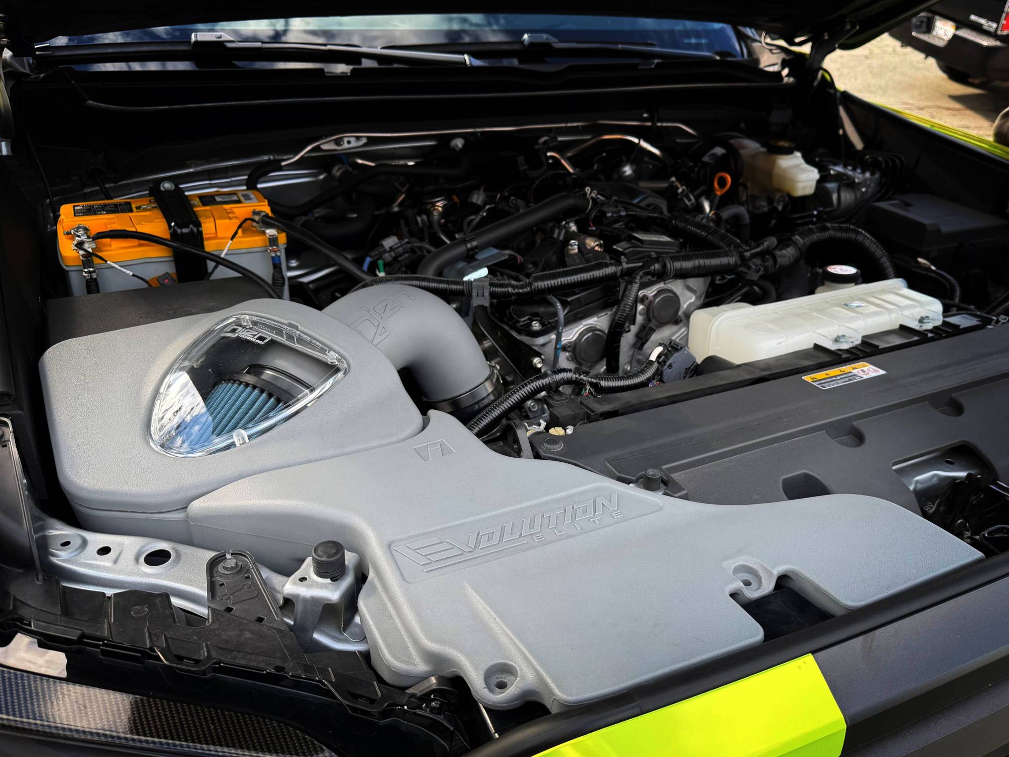 Injen EVOLUTION ELITE Cold Air Intake System - Cement Gray - Toyota Tacoma 2.4L Turbo (2024+)