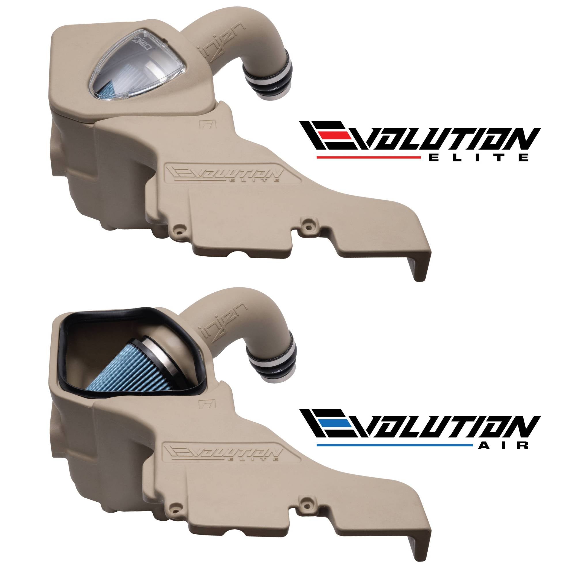 Injen EVOLUTION ELITE Cold Air Intake System - Flat Dark Earth - Toyota Tacoma 2.4L Turbo (2024+)