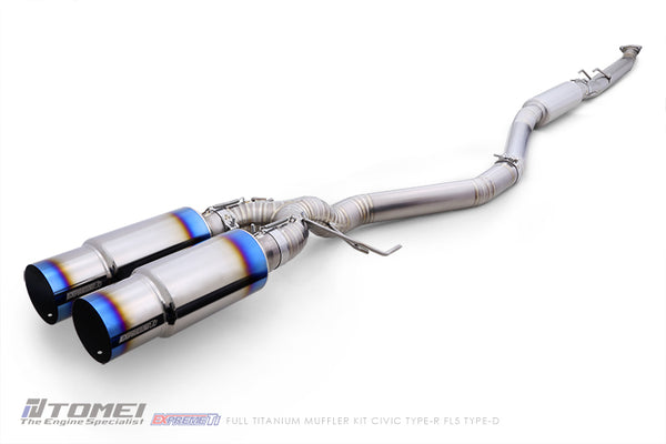 Tomei Expreme Ti Type-D Full Titanium Exhaust System - Honda Civic FL5 Type-R (2023+)