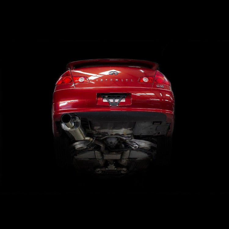 ISR Performance MBSE Axle Back Exhaust - Infiniti G35 Sedan RWD (2003-2004)