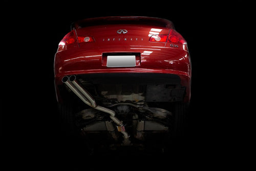 ISR Performance EP Dual Tip Exhaust System - Infiniti G35 Sedan RWD (2003-2004)