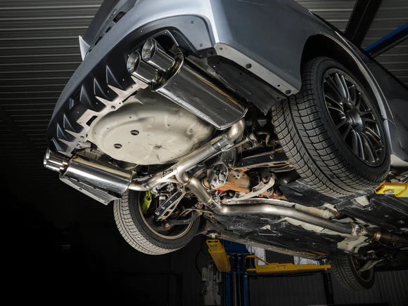 GrimmSpeed “Gentleman’s Exhaust” V2 Catback System – Non-Resonated - Subaru WRX / STI (2015-2021)