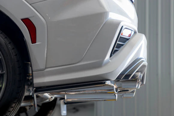 GrimmSpeed Gentleman's Catback Exhaust - Non-Resonated - Subaru VB WRX (2022+)