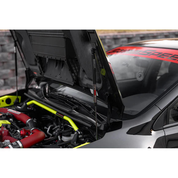 GrimmSpeed Black High-Lift Hood Struts Dampers - Subaru WRX & STI (2015+)