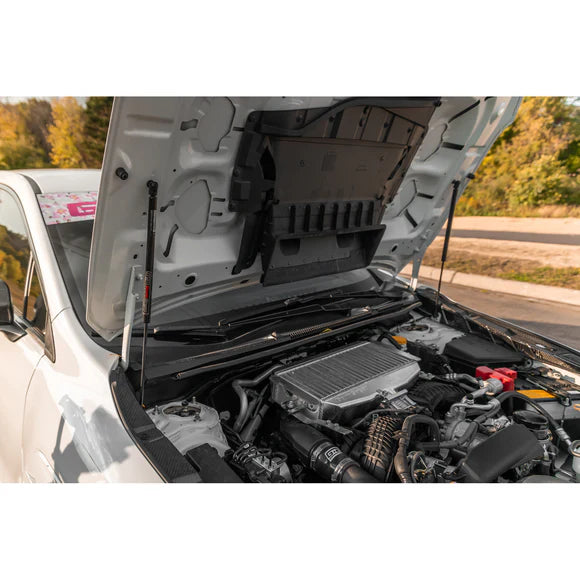 GrimmSpeed Black High-Lift Hood Struts Dampers - Subaru WRX & STI (2015+)