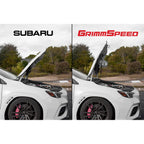 GrimmSpeed Black High-Lift Hood Struts Dampers - Subaru WRX & STI (2015+)