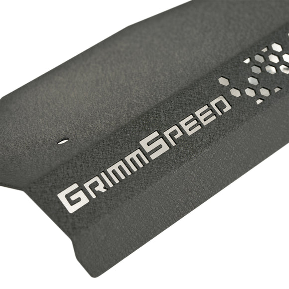 GrimmSpeed Pulley Cover - Black - Subaru Ascent (2019+)