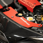 GrimmSpeed Red Engine Bay Radiator Fan Shroud Kit - Subaru WRX VB (2022+)