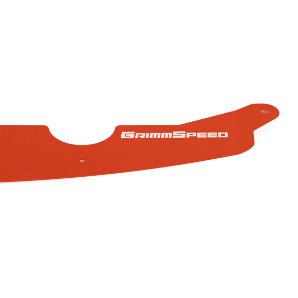 GrimmSpeed Red Engine Bay Radiator Fan Shroud Kit - Subaru WRX VB (2022+)