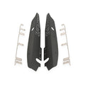 GrimmSpeed Black Fender Shrouds Set - Subaru WRX VB (2022+)