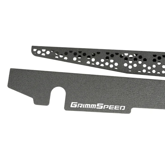 GrimmSpeed Black Fender Shrouds Set - Subaru WRX VB (2022+)