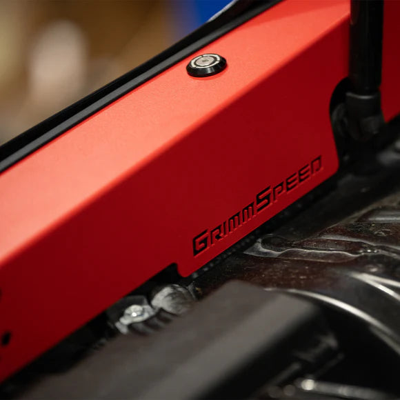 GrimmSpeed Red Fender Shrouds Set - Subaru WRX VB (2022+)
