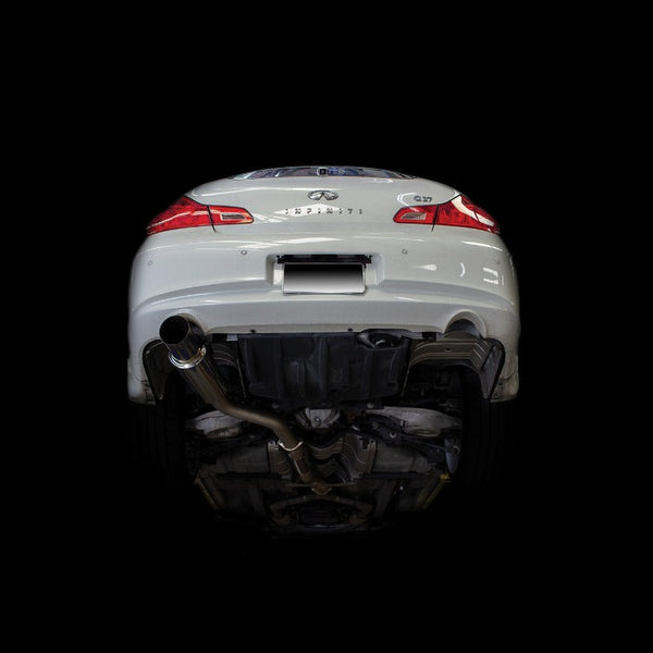 ISR Performance Single Exit GT Exhaust System - Infiniti G37 & G37x Sedan (2009-2013)