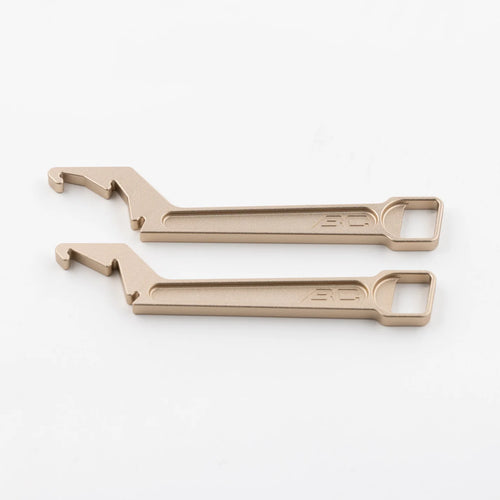 BC Racing Premium Spanner Wrench Set - Raw Aluminum