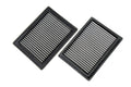 HPS Performance Drop-in Panel Air Filter Driver and Passenger Side Combo HPS-457369x2