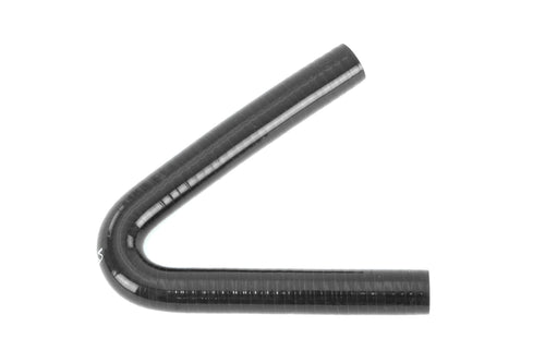 HPS 7/8 inch 22mm Silicone 135 Degree Elbow Coupler Hose High Temp 4-ply Reinforced Black