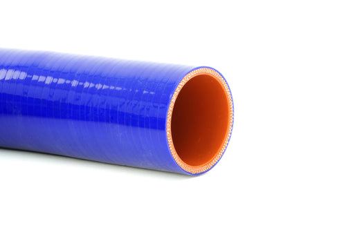 HPS 2-1/4" (57mm) Silicone 135 Degree Elbow Coupler Hose, High Temp 4-ply Reinforced, Blue