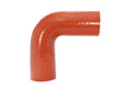 HPS 4 inch ID Ultra High Temp 4-ply Aramid Reinforced Silicone 90 Degree Elbow Coupler Hose 102mm ID