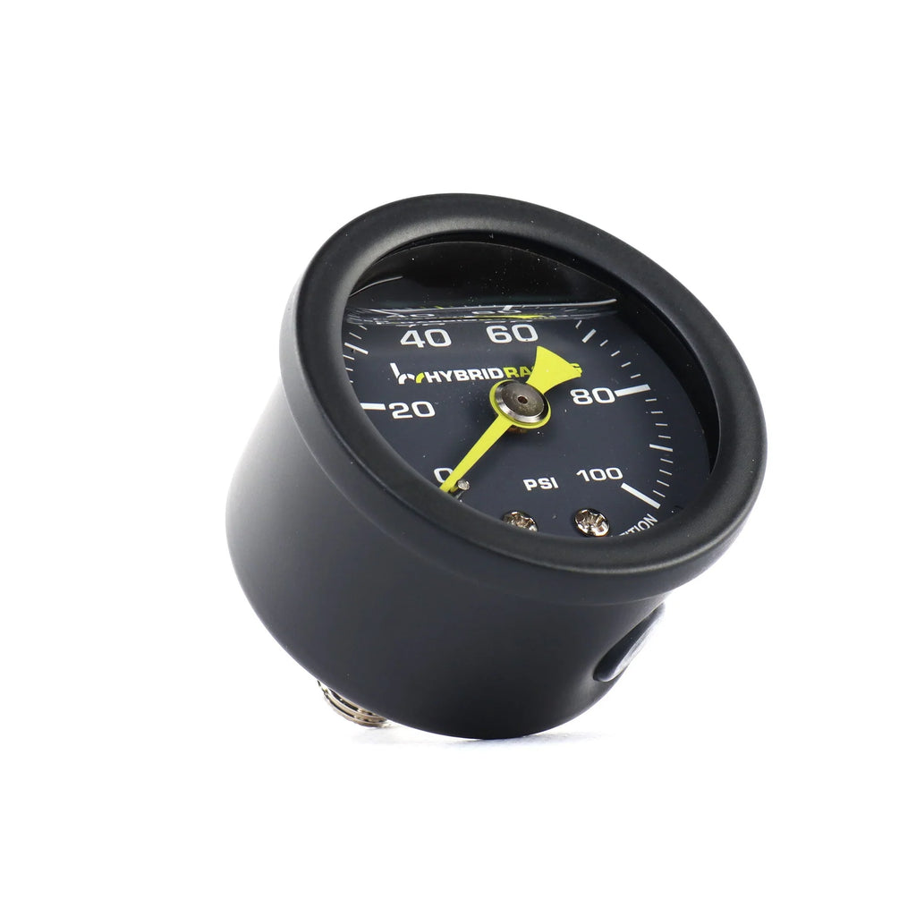 HYBRID RACING LIQUID FILLED FUEL PRESSURE GAUGE V2 (UNIVERSAL)