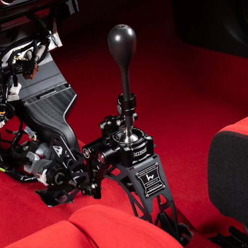 Hybrid Racing Short Shifter Assembly - Black - Honda Civic Sport / Si / FL5 Type R (2022+)
