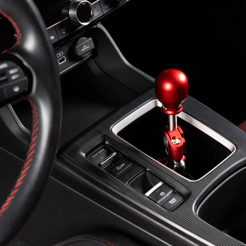 Hybrid Racing Short Shifter Assembly - Red - Honda Civic Sport / Si / FL5 Type R (2022+)