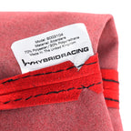 Hybrid Racing Alcantara Shift Boot - Red - Honda Civic & Si Models (2013-2015)
