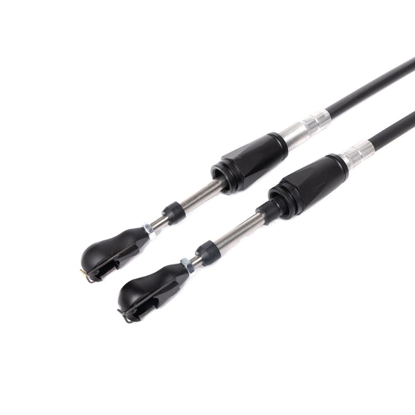 HYBRID RACING PERFORMANCE SHIFTER CABLES (K24A2/A4 TRANS TO Z3 BOLT-IN SHIFTER)