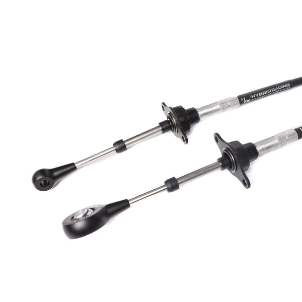 HYBRID RACING PERFORMANCE SHIFTER CABLES (K24A2/A4 TRANS TO Z3 BOLT-IN SHIFTER)