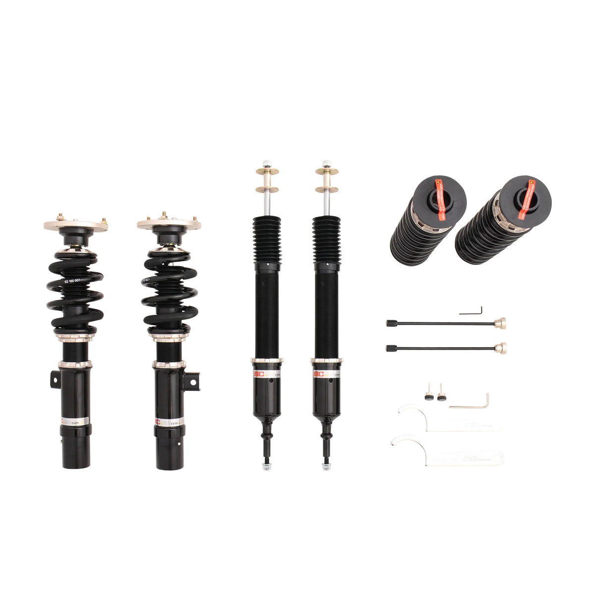 I-106-BR - BC Racing BR Coilovers - BMW X1 RWD & AWD xDrive (2015+)