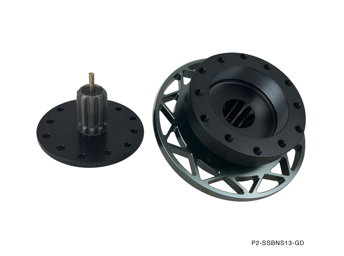 P2M Superfly SFI Quick Release Steering Wheel Hub - P2-SFQRH-GD
