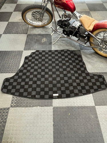 Phase 2 Motortrend (P2M) Checkered Carpet Trunk Mat - Infiniti G37 Coupe (2008-2013)