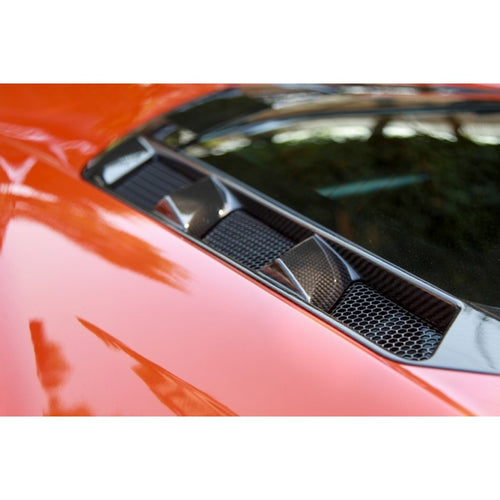 APR Performance Carbon Fiber Rear Hatch Vents - Chevrolet Corvette C8 (2020+)