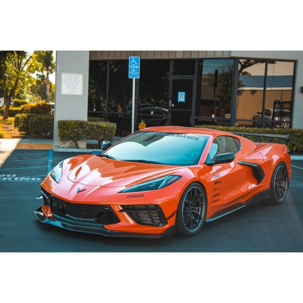 APR Performance Carbon Fiber Quarter Panel Trims - Chevrolet Corvette C8 (2020+)