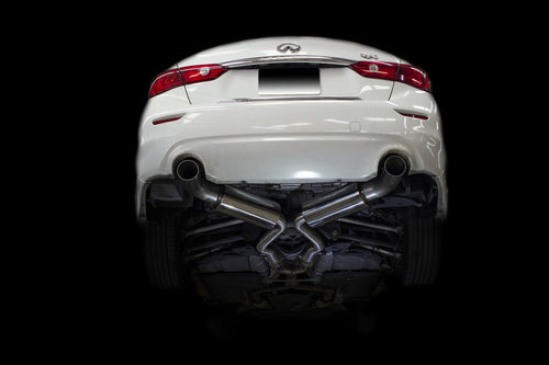 ISR Performance ST Series Dual Exhaust System - Infiniti Q50 VQ37 VR30 (2014+)