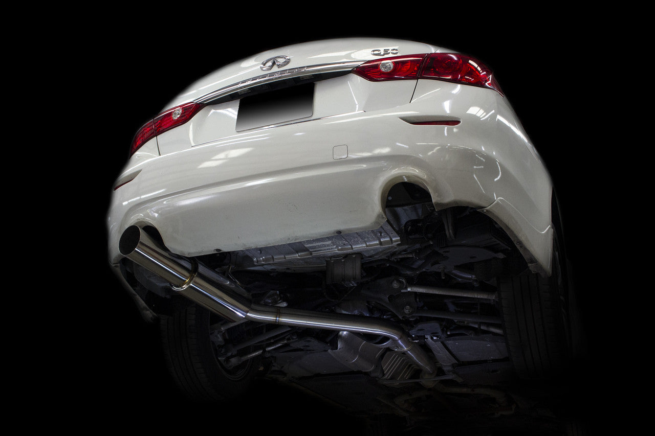 ISR Performance Single GT Exhaust - Infiniti Q50 VQ37 VR30 (2014+)