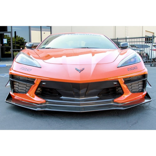 APR Performance Carbon Fiber Front Bumper Center Bezel - Chevrolet Corvette C8 (2020+)