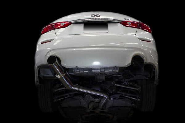 ISR Performance Single GT Exhaust - Infiniti Q50 VQ37 VR30 (2014+)