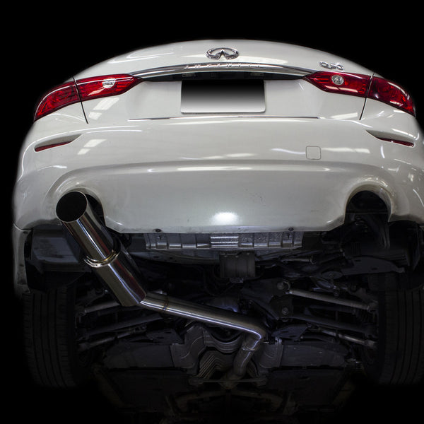 ISR Performance Single GT Exhaust - Infiniti Q50 VQ37 VR30 (2014+)