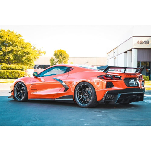 APR Performance Carbon Fiber Quarter Panel Trims - Chevrolet Corvette C8 (2020+)