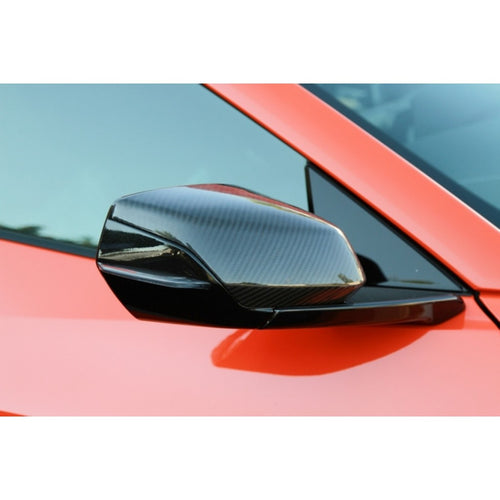 APR Performance Carbon Fiber Mirror Covers - Chevrolet Corvette C8 (2020+)